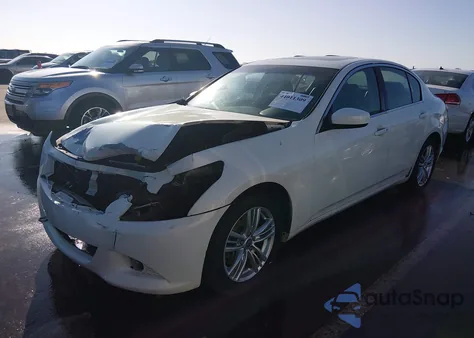 2013 Infiniti G37X из США, поврежденный, VIN JN1CV6AR4DM764157
